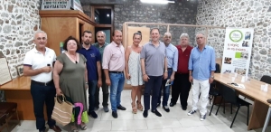 Σπήλιος Λιβανός: Συνάντηση με την Ομοσπονδία Επαγγελματικών Βιοτεχνικών και Εμπορικών Σωματείων Ναυπακτίας και Δωρίδας