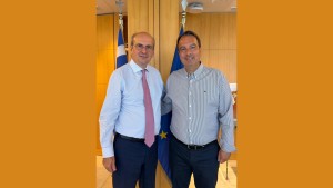 Θανάσης Παπαθανάσης: Συνάντηση εργασίας με τον Αντιπρόεδρο της Κυβέρνησης Κωστή Χατζηδάκη – Στο επίκεντρο η Αιτωλοακαρνανία και η στήριξη του πρωτογενούς τομέα