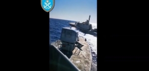 Νταηλίκια των Τούρκων ανοιχτά της Σάμου – Σκάφος της τουρκικής ακτοφυλακής έκανε επίδειξη οπλισμού