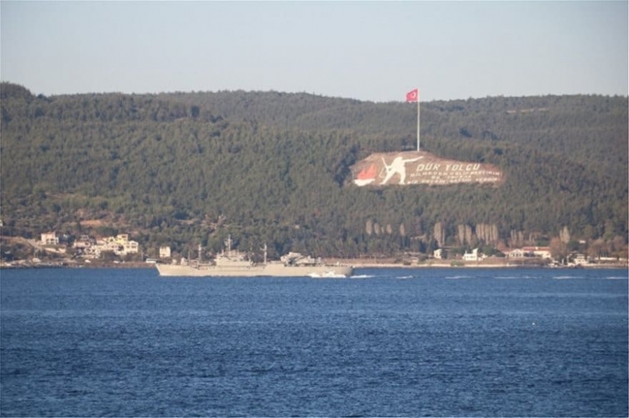 «Ασέβεια» λένε οι Τούρκοι: Ελληνικό πολεμικό πλοίο δεν σήκωσε την τουρκική σημαία διασχίζοντας τα Στενά