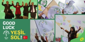 Τουρκικές εκλογές:  Πράσινη ασπίδα για το διωκόμενο φιλοευρωπαϊκό και φιλοκουρδικό HDP -Μήνυμα αλληλεγγύης από το Πράσινο &amp; Μωβ