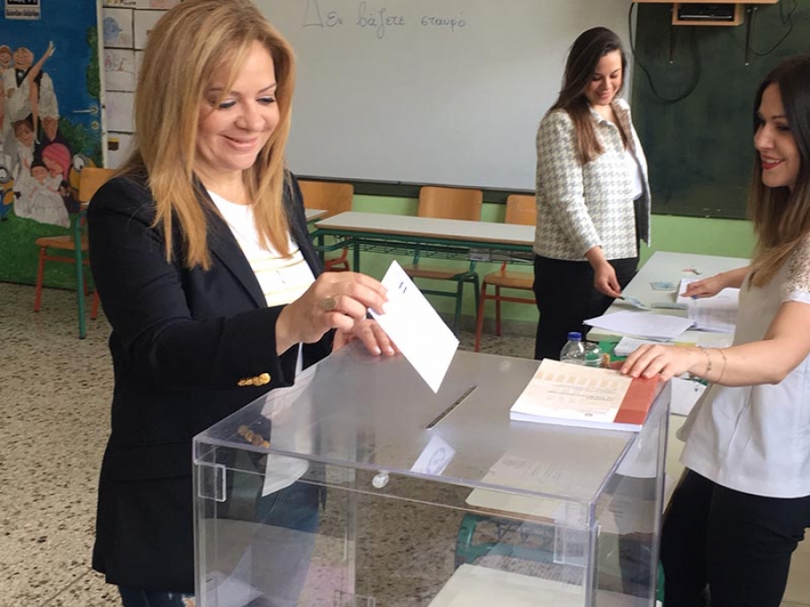 Δήλωση της Χριστίνας Σταρακά μετά την άσκηση του εκλογικού της δικαιώματος : «Είναι μια σημαντική μέρα για το Αγρίνιο καθώς παίρνουμε απόφαση για το μέλλον μας»