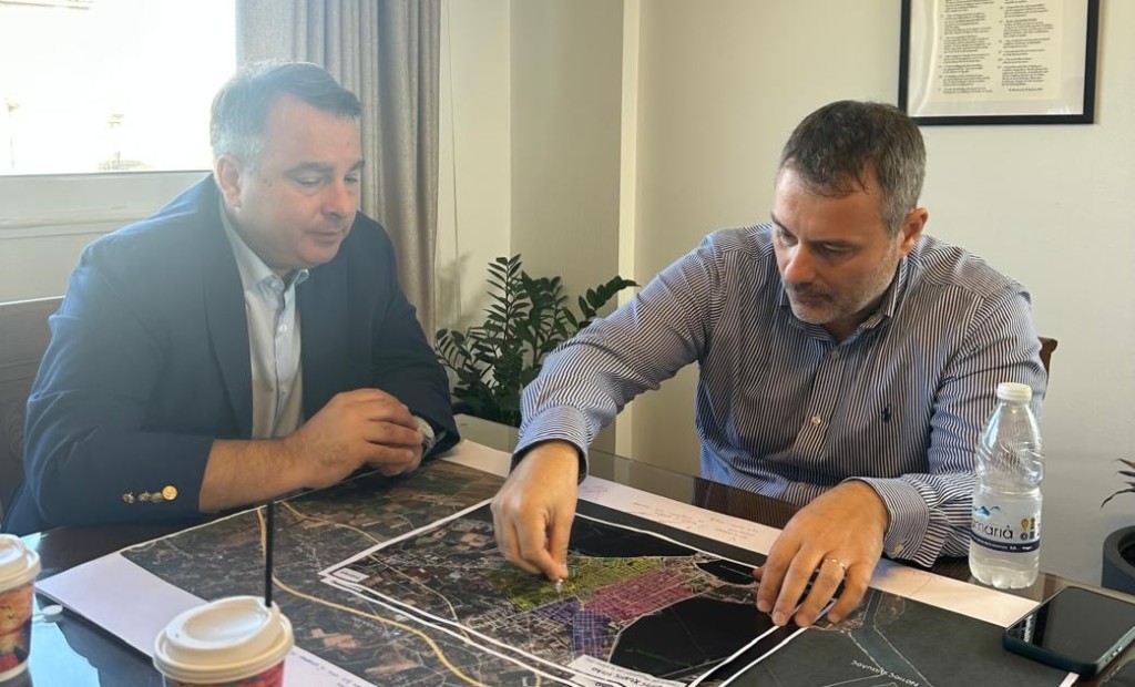 Συνάντηση του Βουλευτή Αιτωλοακαρνανίας Θανάση Παπαθανάση με τον Δήμαρχο Ι.Π. Μεσολογγίου για την άμεση αποκατάσταση των ζημιών από την κακοκαιρία