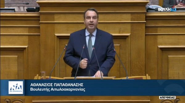 Θανάσης Παπαθανάσης: Ο Προϋπολογισμός του 2025 στοχεύει στην κοινωνική συνοχή και την αύξηση των εισοδημάτων.