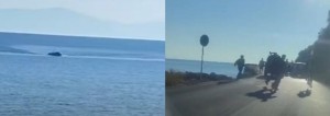 Απίστευτο συμβάν στη Σάμο: Παράνομοι μετανάστες διέκοψαν την κυκλοφορία σε κεντρικό δρόμο