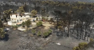Φωτιά στη Βαρυμπόμπη: Συγκλονιστικό βίντεο από drone δείχνει την επόμενη μέρα της καταστροφής