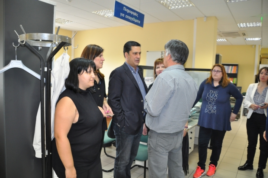 Επίσκεψη στο Νοσοκομείο Αγρινίου πραγματοποίησε ο Γιώργος Παπαναστασίου επικεφαλής του Συνδυασμού «Αγρίνιο – Νέα Αρχή Τόπος να ζεις».