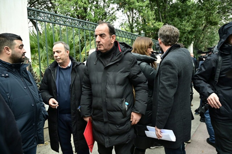 Στο Μέγαρο Μαξίμου οι αγρότες για τη συνάντηση με τον Κυριάκο Μητσοτάκη