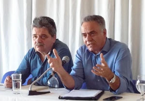 Συζήτηση με παραγωγούς στο Αγρίνιο είχε ο Πάνος Σκουρλέτης