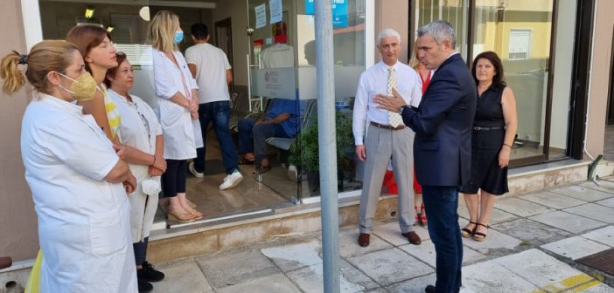 Μεσολόγγι: Τι συζήτησε ο Κώστας Καραγκούνης για τα προβλήματα του Κέντρου Υγείας με τον διοικητή
