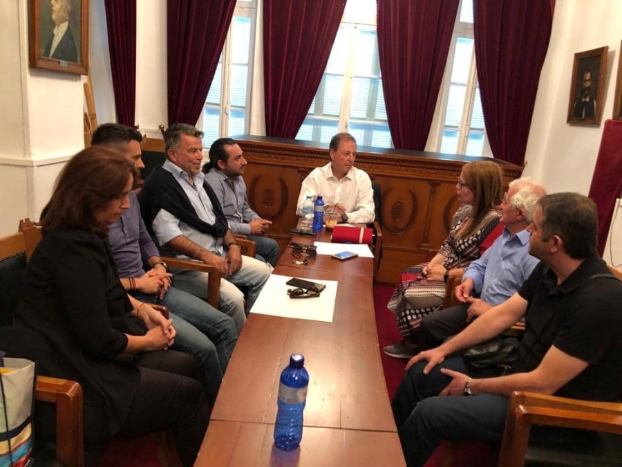 Συνάντηση Σπήλιου Λιβανού με το Τοπικό Συμβούλιο Ιεράς Πόλεως Μεσολογγίου
