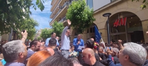 Κυριάκος Μητσοτάκης: «Πάμε να βάλουμε το τρίποντο στις ευρωεκλογές», είπε στην ομιλία του στο Αγρίνιο (video)