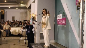 Χριστίνα Σταρακά: Μεγάλη συγκέντρωση - Στο Αγρίνιο Γερουλάνος, Χριστίδης, Κωνσταντινόπουλος και Κατρίνης