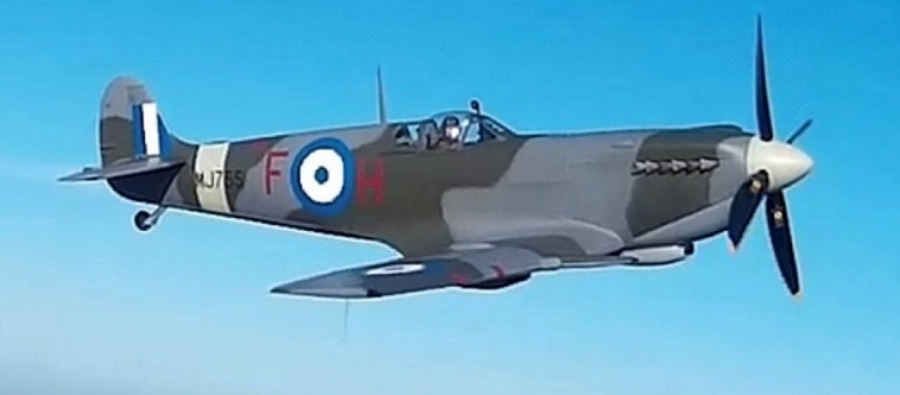 Βρετανία: Το βίντεο από την πρώτη πτήση του ελληνικού Spitfire Mk IX