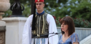 Κατερίνα Σακελλαροπούλου για την 48η επέτειο αποκατάστασης της Δημοκρατίας: Δεν υποχωρούμε στην τουρκική προκλητικότητα