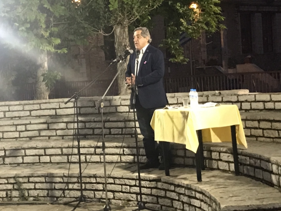 Στο Καινούργιο μίλησε χθές για την Τριχωνίδα ο υποψήφιος Δήμαρχος Αγρινίου Σταύρος Καμμένος