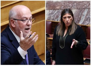 «Σύγκρουση» ανάμεσα στον Γ.Φλωρίδη και την Ζ.Κωνσταντοπούλου στην Βουλή: «Το κόμμα της οδηγείται σε αφανισμό»
