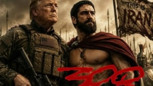 Στο πλευρό του… Λεωνίδα από την ταινία «300» ο Ν.Τραμπ: «Δεν είμαι πλέον ο καλός άνθρωπος!»