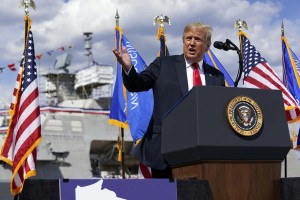 Ο Ντ.Τραμπ ανακοίνωσε το ναυτικό αποκλεισμό των Στενών του Ορμούζ – «Αν οι Ιρανοί μας επιτεθούν θα καταστραφούν»