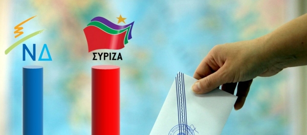 «Συμπληγάδες» δικομματισμού δείχνει νέα δημοσκόπηση: Στο 68% ΝΔ &amp; ΣΥΡΙΖΑ - Αντέχει η ΧΑ