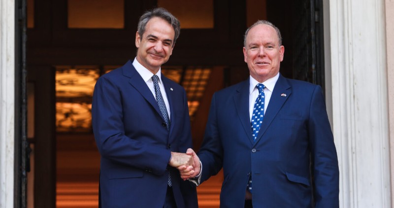 Στην Αθήνα ο Πρίγκιπας Αλβέρτος του Μονακό – Συναντήθηκε με Μητσοτάκη, Τασούλα και Δούκα