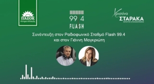 ΣΤΑΡΑΚΑ: «Στρατηγική του ΠΑΣΟΚ η βήμα – βήμα απόκτηση ξανά της εμπιστοσύνης των Ελλήνων».