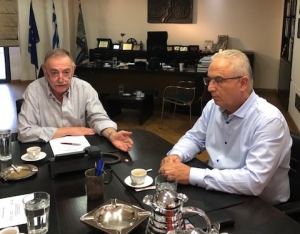 Ο Αθανάσιος Τορουνίδης (Υποψήφιος Βουλευτής του ΚΙΝΑΛ) στο Επιμελητήριο Αιτωλοακαρνανίας