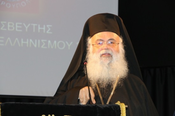 Η εθνική φωνή του Αρχιεπισκόπου Κύπρου