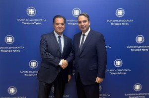 Συνάντηση του Θανάση Παπαθανάση με τον Υπουργό Υγείας Αδωνη Γεωργιάδη